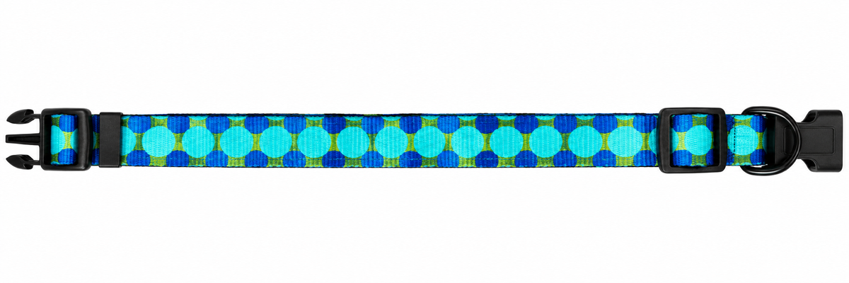 WAFA Fashion Dog Collar Blue Style 6534 - view 2