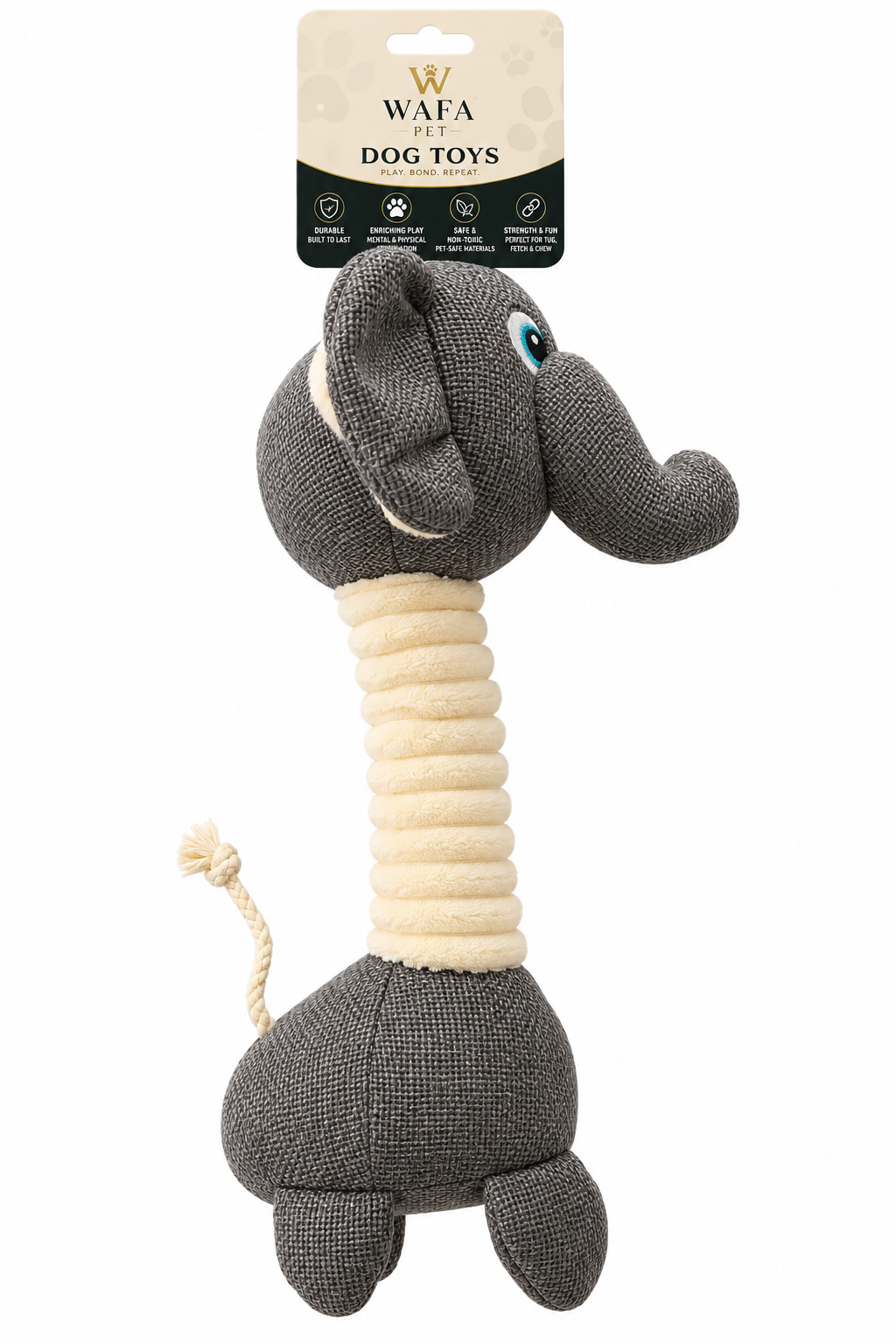 WAFA Faux Linen Plush Toy - view 2