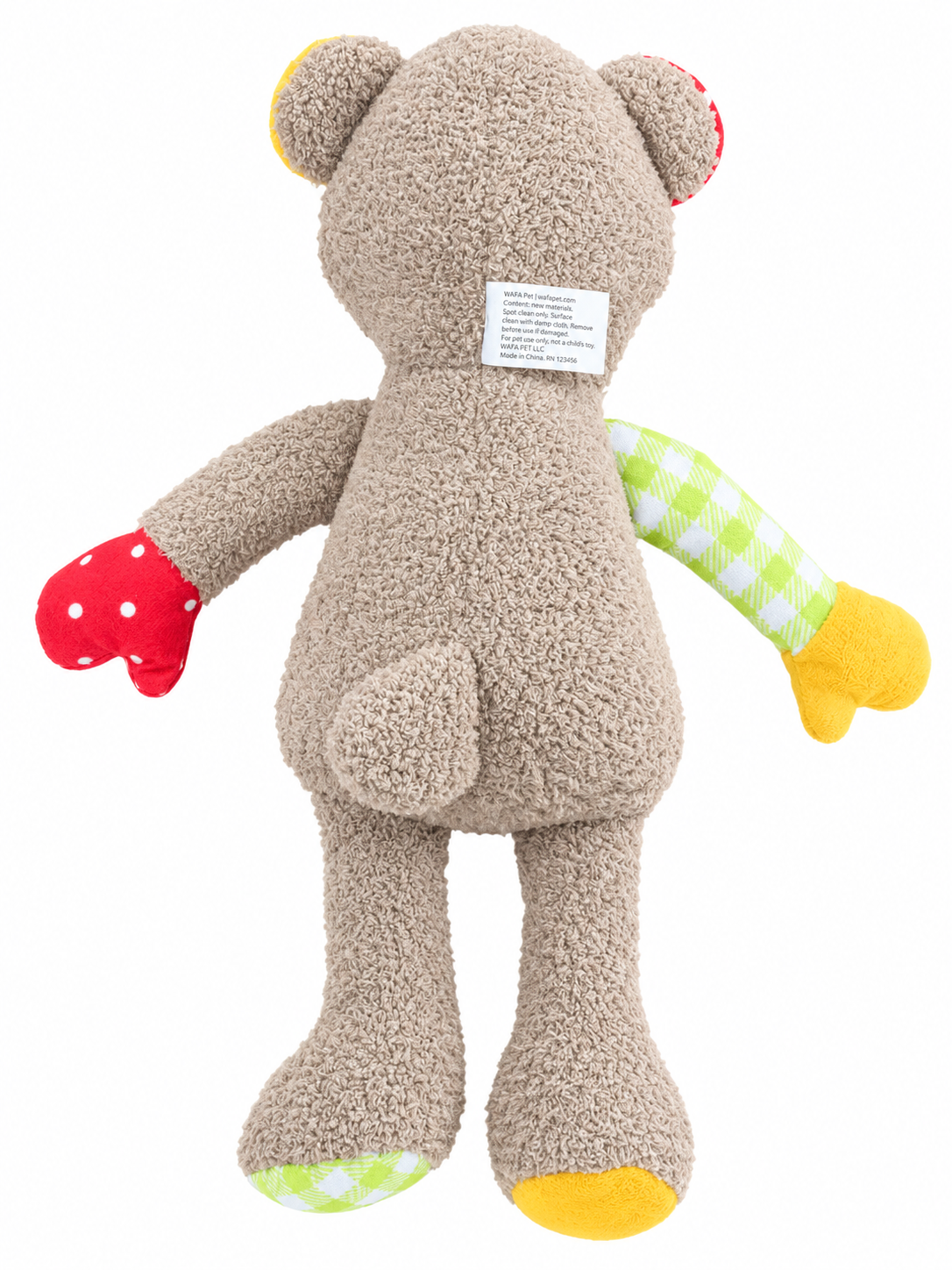 WAFA Bear Plush Dog Toy 15 Inch - view 2