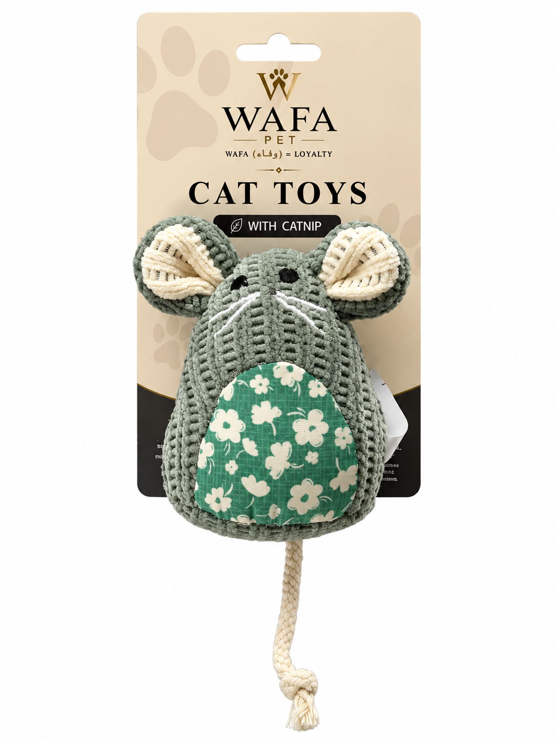 WAFA Catnip Mouse Cat Toy