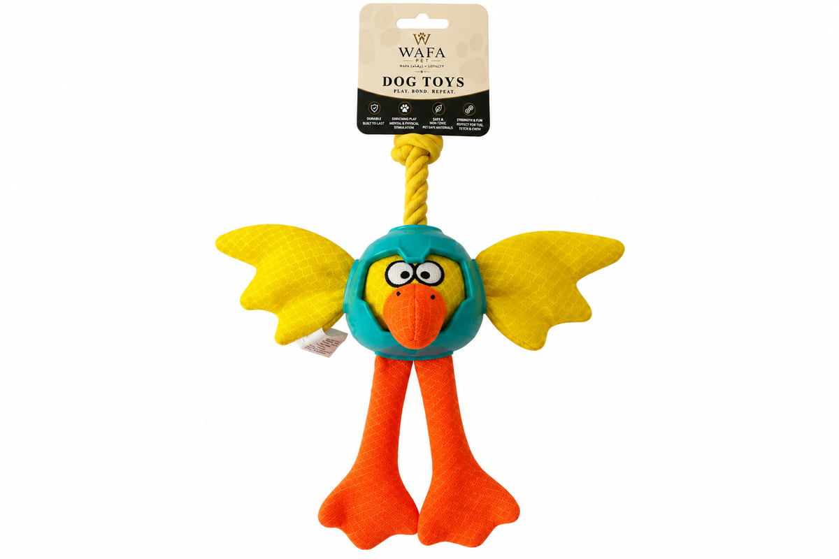 WAFA Armor Bot Plush Dog Toy