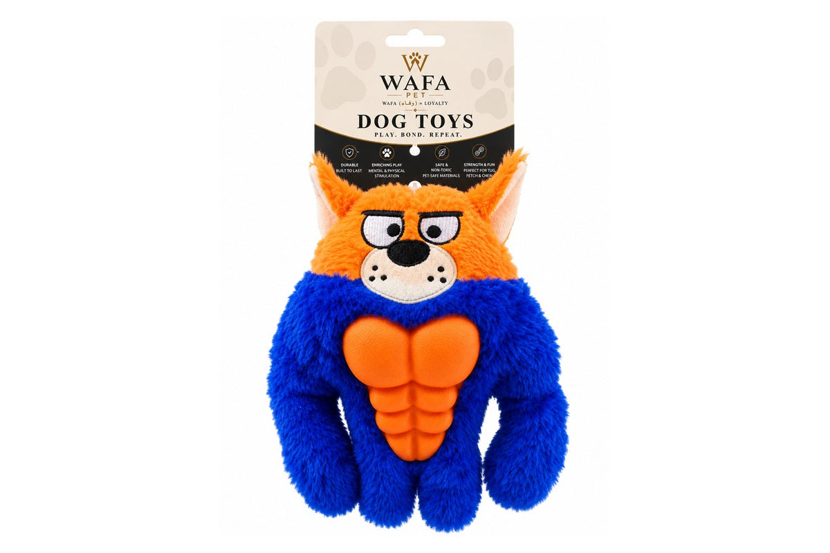 WAFA Pet dog toy on its WAFA = Loyalty header card