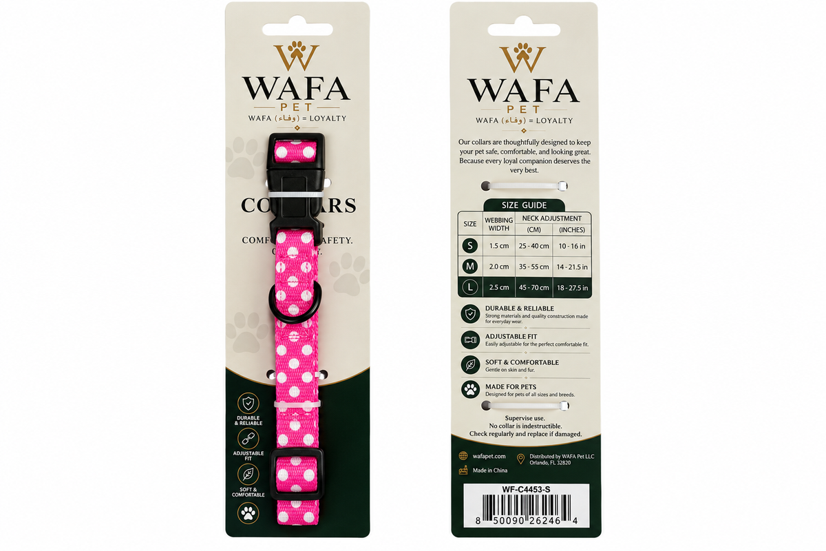 WAFA Classic Dog Collar Style 4453