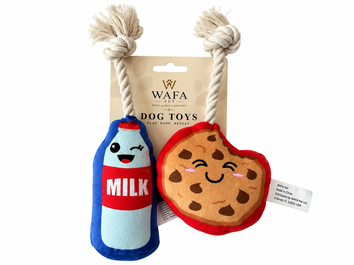 WAFA Milk and Pastry Plush Toy Set