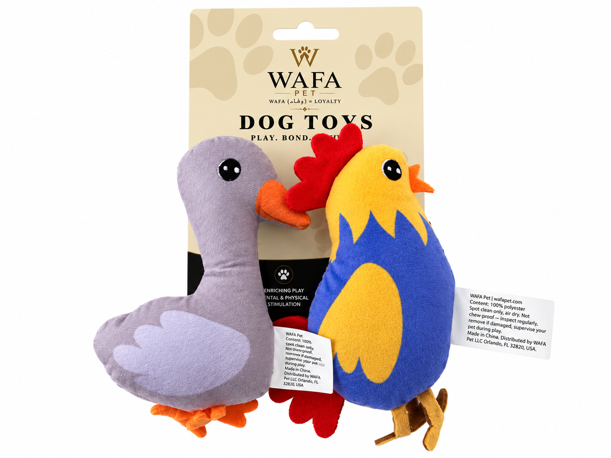 WAFA Happy Farm Chew Toy Set Duck