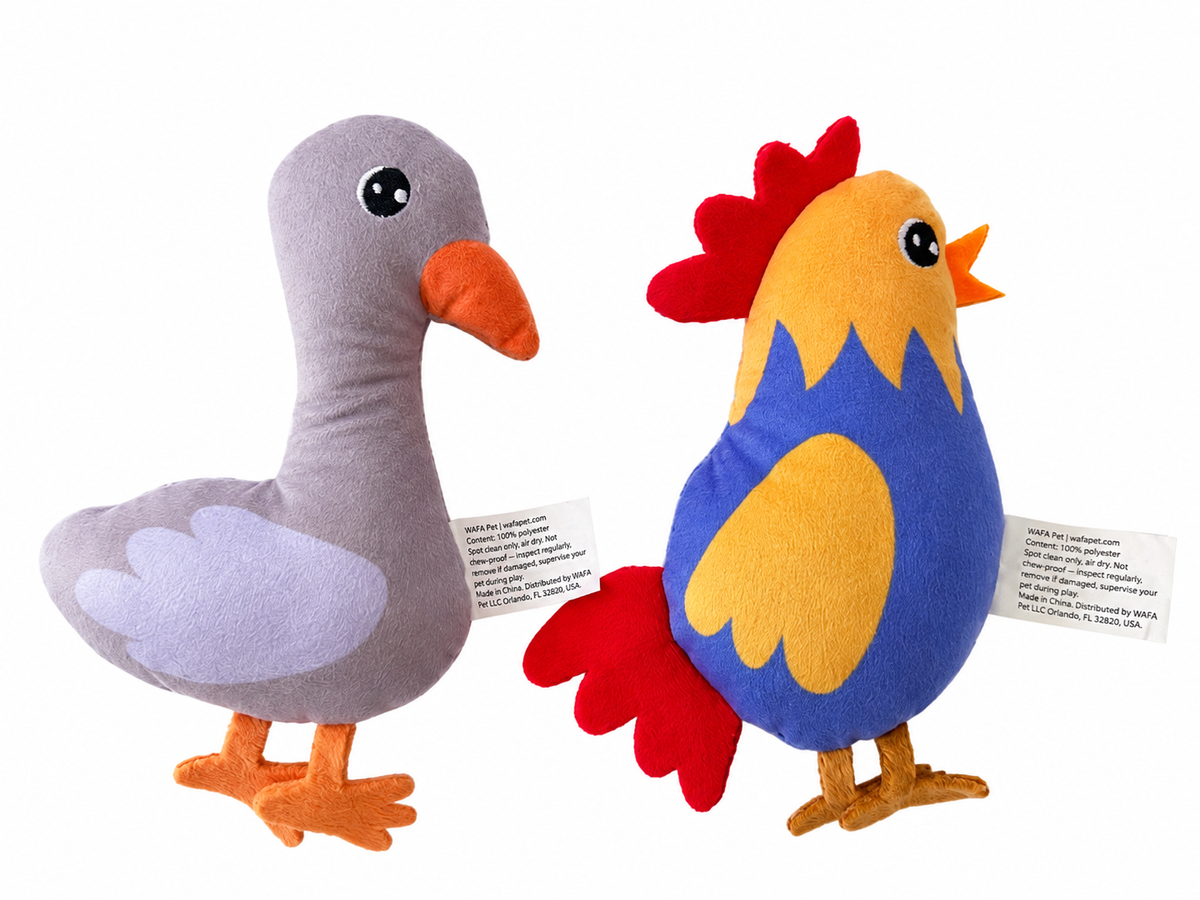 WAFA Happy Farm Chew Toy Set Duck - view 2