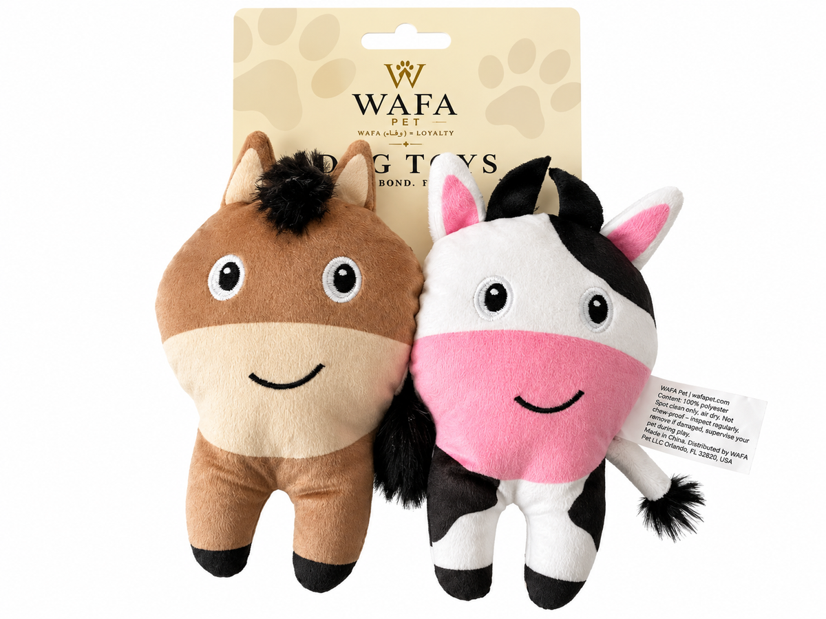 WAFA Happy Farm Chew Toy Set Cattle