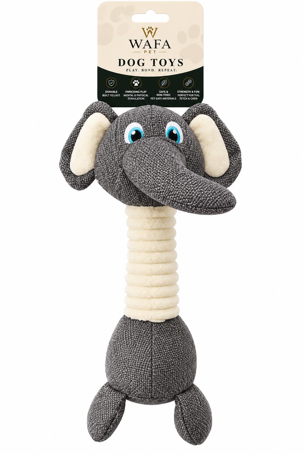WAFA Faux Linen Plush Toy